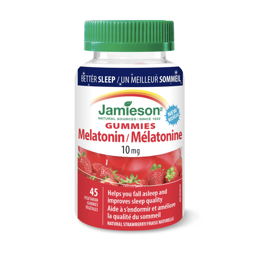 JAMIESON Suppléments Mélatonine (10mg) gummies 45gummies