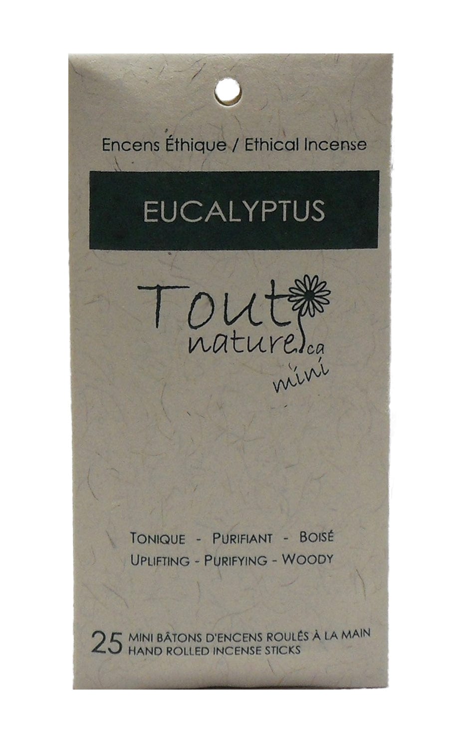 KOLAM Soins & beauté Mini-batônnets encens eucalyptus 25un