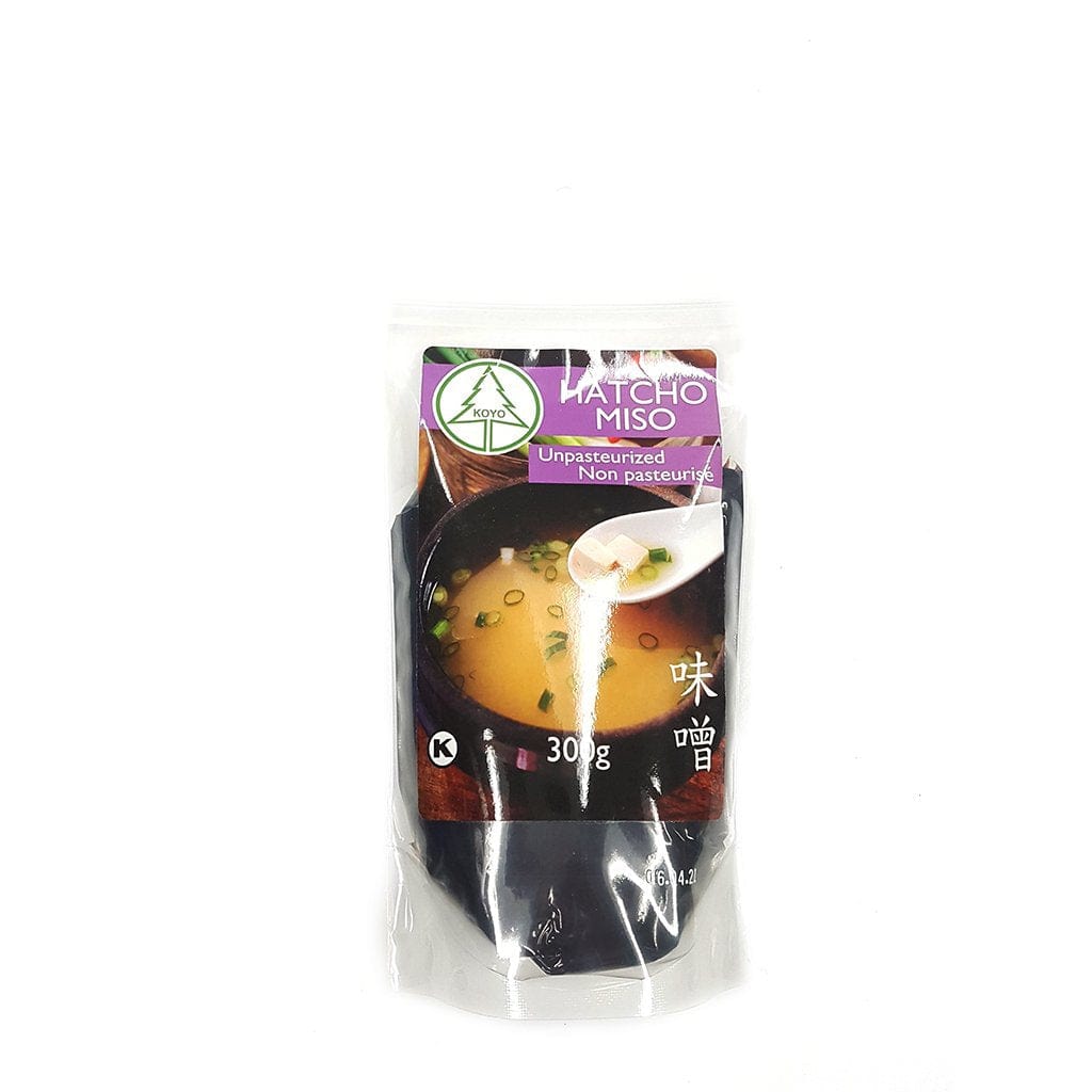 KOYO Épicerie Miso de fèves de soya hatcho miso non-pasteurisé 300g