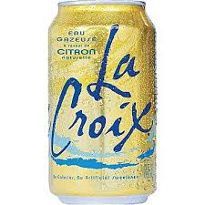 LACROIX Épicerie Eau pétillante au citron 355ml