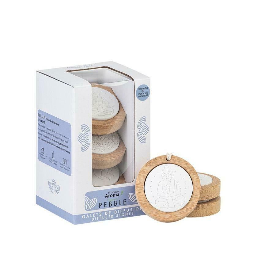 LE COMPTOIR AROMA Santé & beauté Galets de diffusion pebble 3un