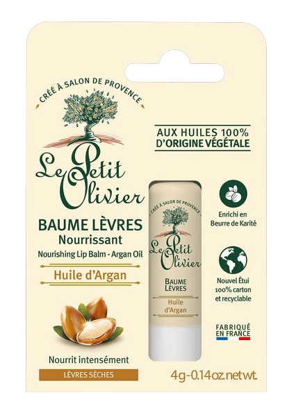 LE PETIT OLIVIER Soins & beauté Baume à lèvres nourrissant huile d'argan 4g
