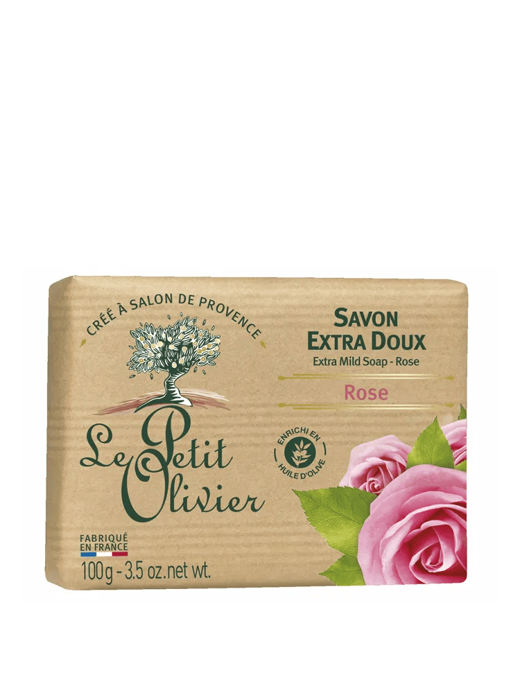 LE PETIT OLIVIER Soins & beauté Savon extra doux rose 100g