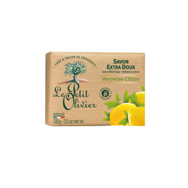 LE PETIT OLIVIER Soins & beauté Savon extra doux verveine et citron 100g