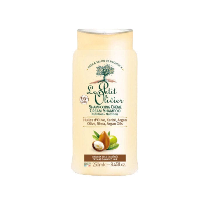 LE PETIT OLIVIER Soins & beauté Shampoing crème huile d'olive/karité/argan 250ml