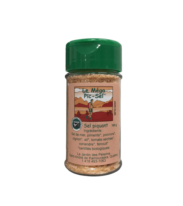 LE SEL DU PÈLERIN Épicerie Sel piquant bio 100g