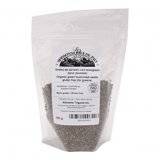 LES MOISSONNERIES DU PAYS Épicerie Sarrasin vert sans-gluten 350g