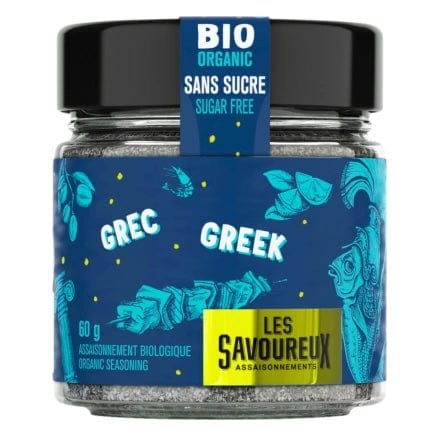 LES SAVOUREUX Épicerie Assaisonnement grecques 60g