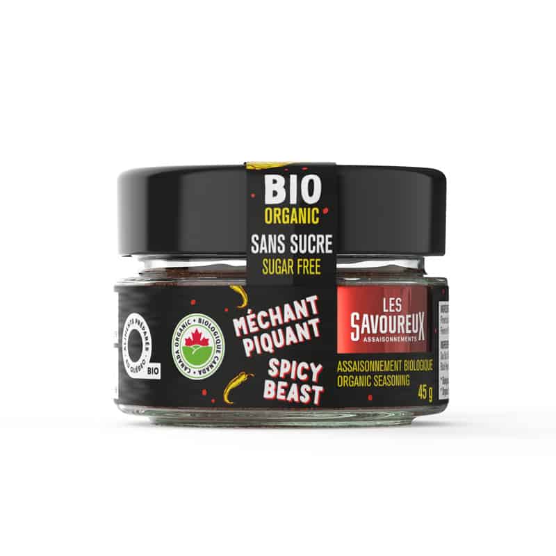 LES SAVOUREUX Épicerie Assaisonnement méchant piquant bio 45g