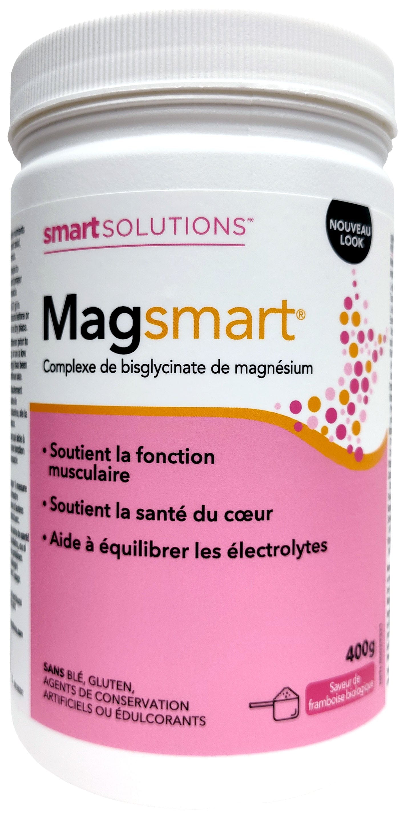 LORNA VANDERHAEGHE Suppléments Magsmart (framboise) 400g