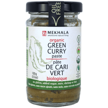 MEKHALA Épicerie Pâte de cari vert bio 100g