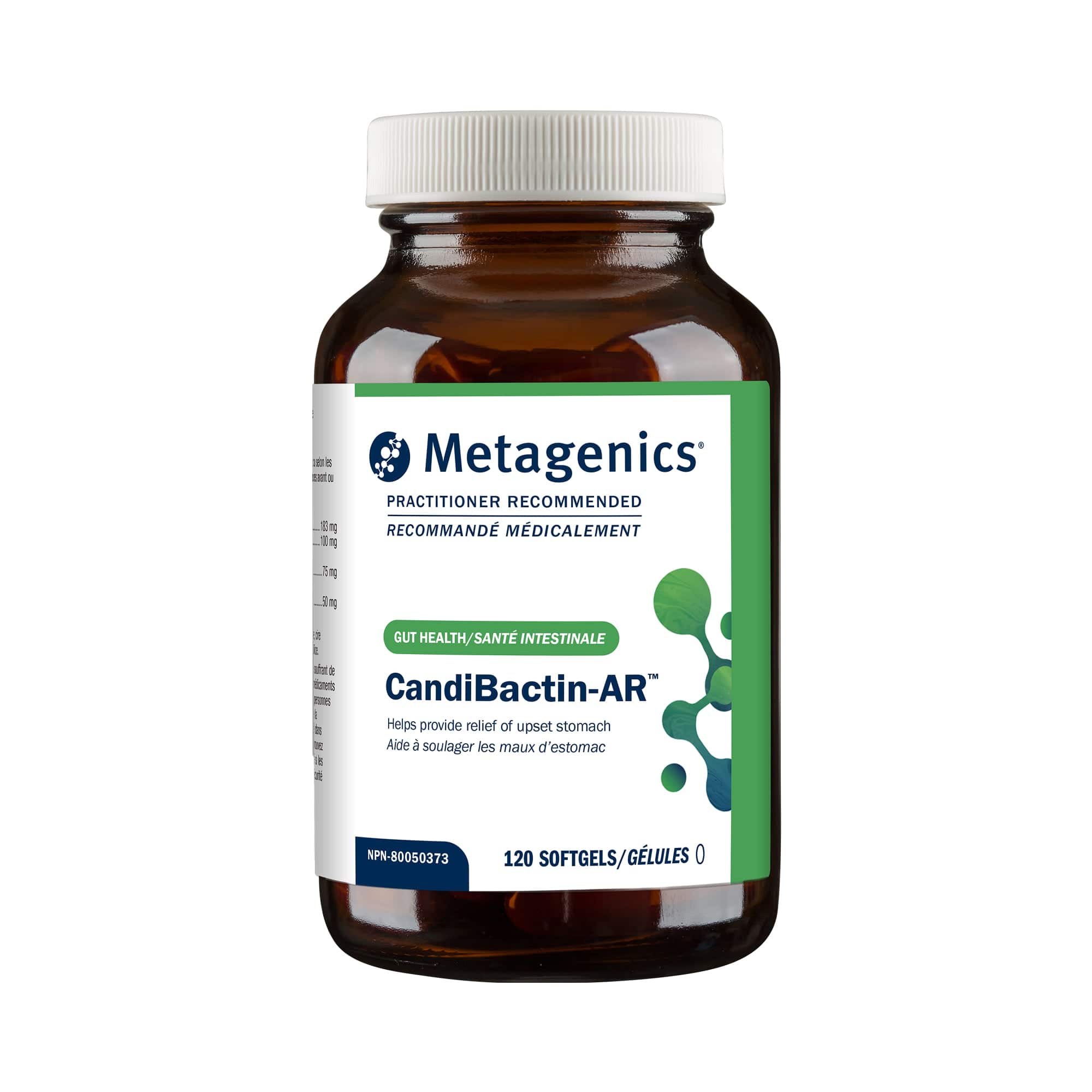 METAGENICS Suppléments Candibactin-AR 120gels