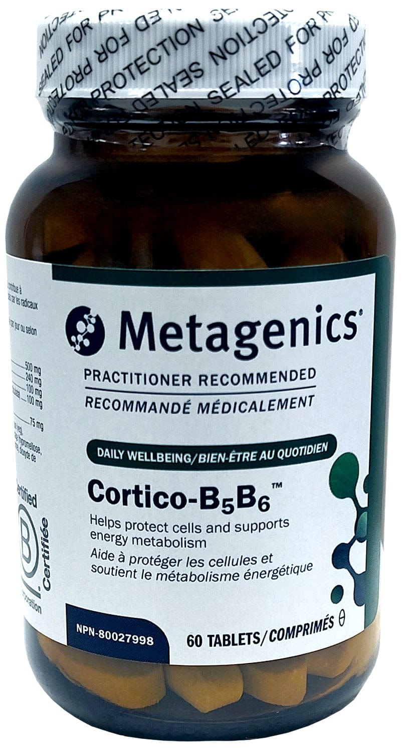 METAGENICS Suppléments Cortico B5 B6 60comp