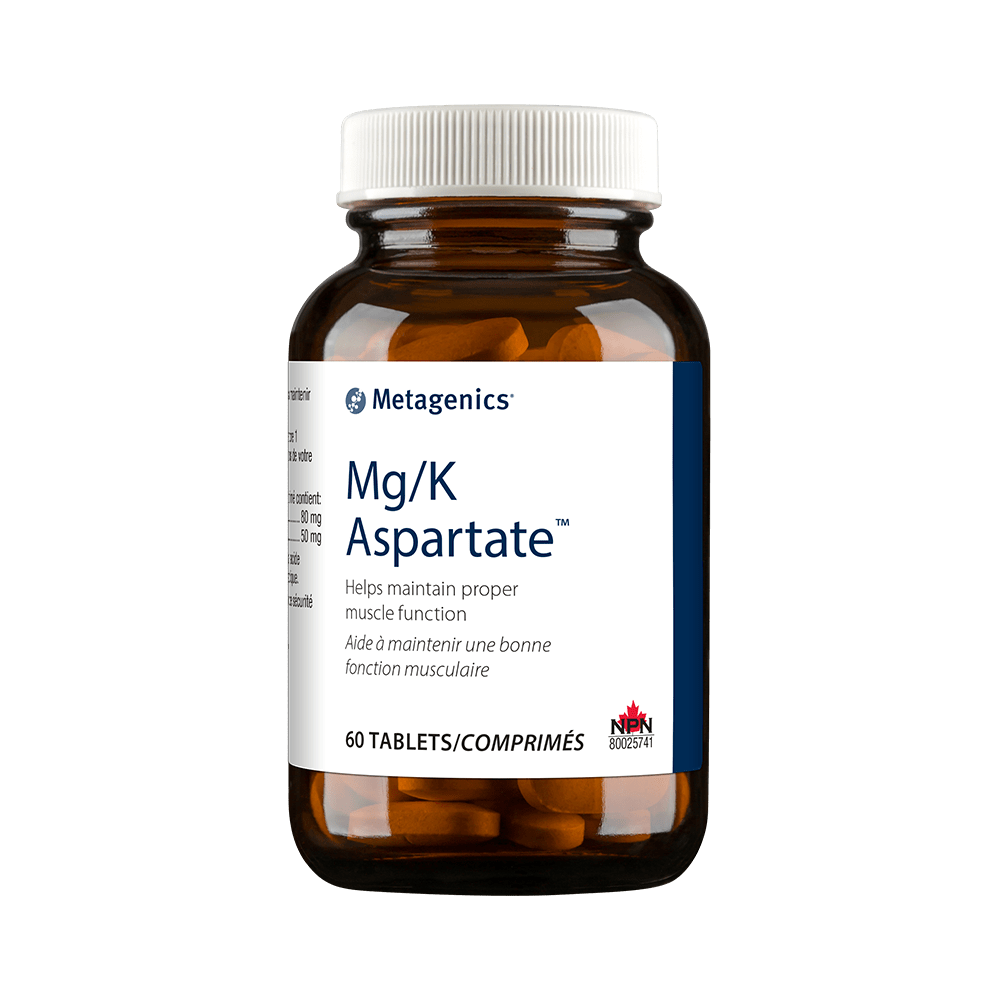 METAGENICS Suppléments Mg/K aspartate 60comp