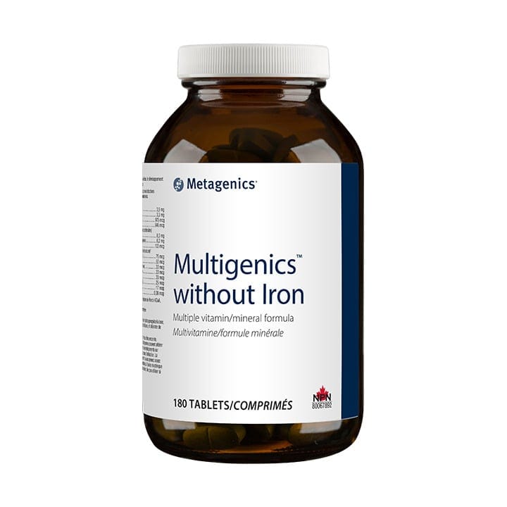 METAGENICS Suppléments Multigenics sans fer 180comp