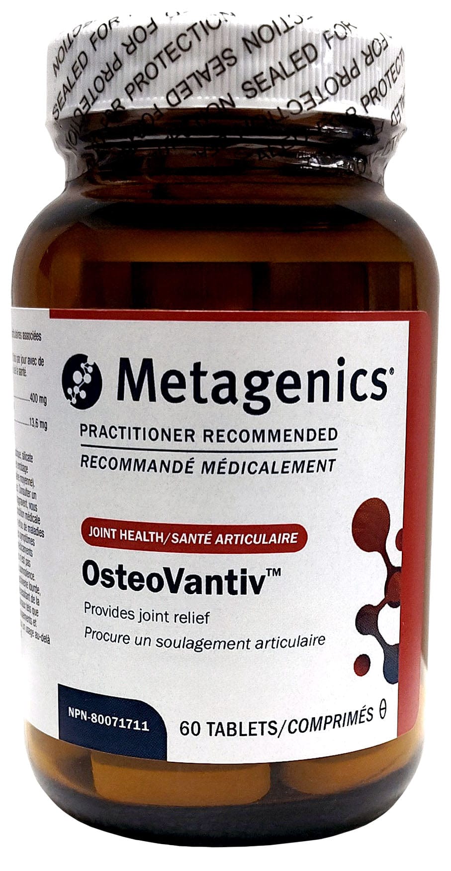 METAGENICS Suppléments Osteovantiv 60comp