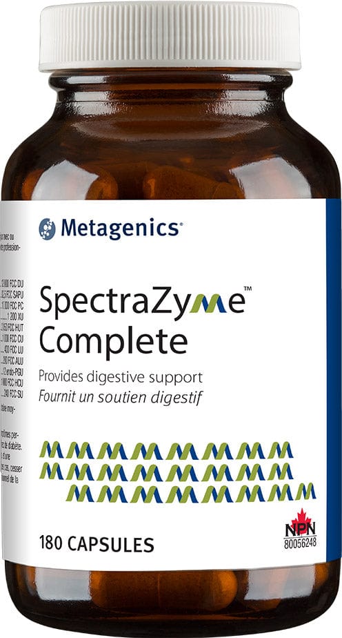 METAGENICS Suppléments Spectrazyme complete 180caps