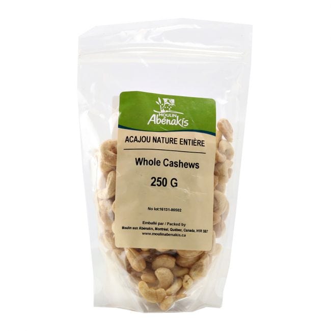 MOULIN AUX ABÉNAKIS Épicerie Acajou entière 250g