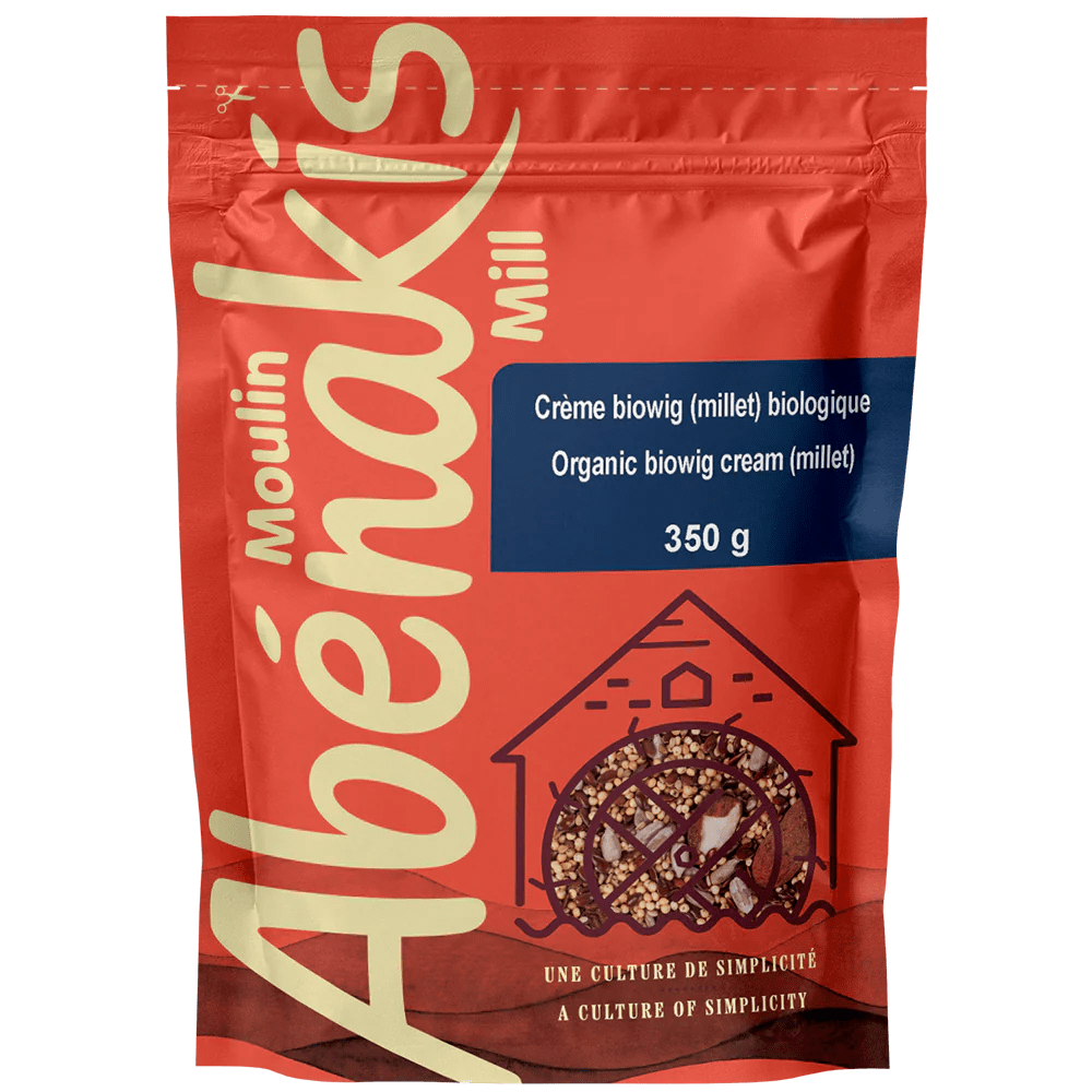MOULIN AUX ABÉNAKIS Épicerie Crème biowing (millet) bio 350g
