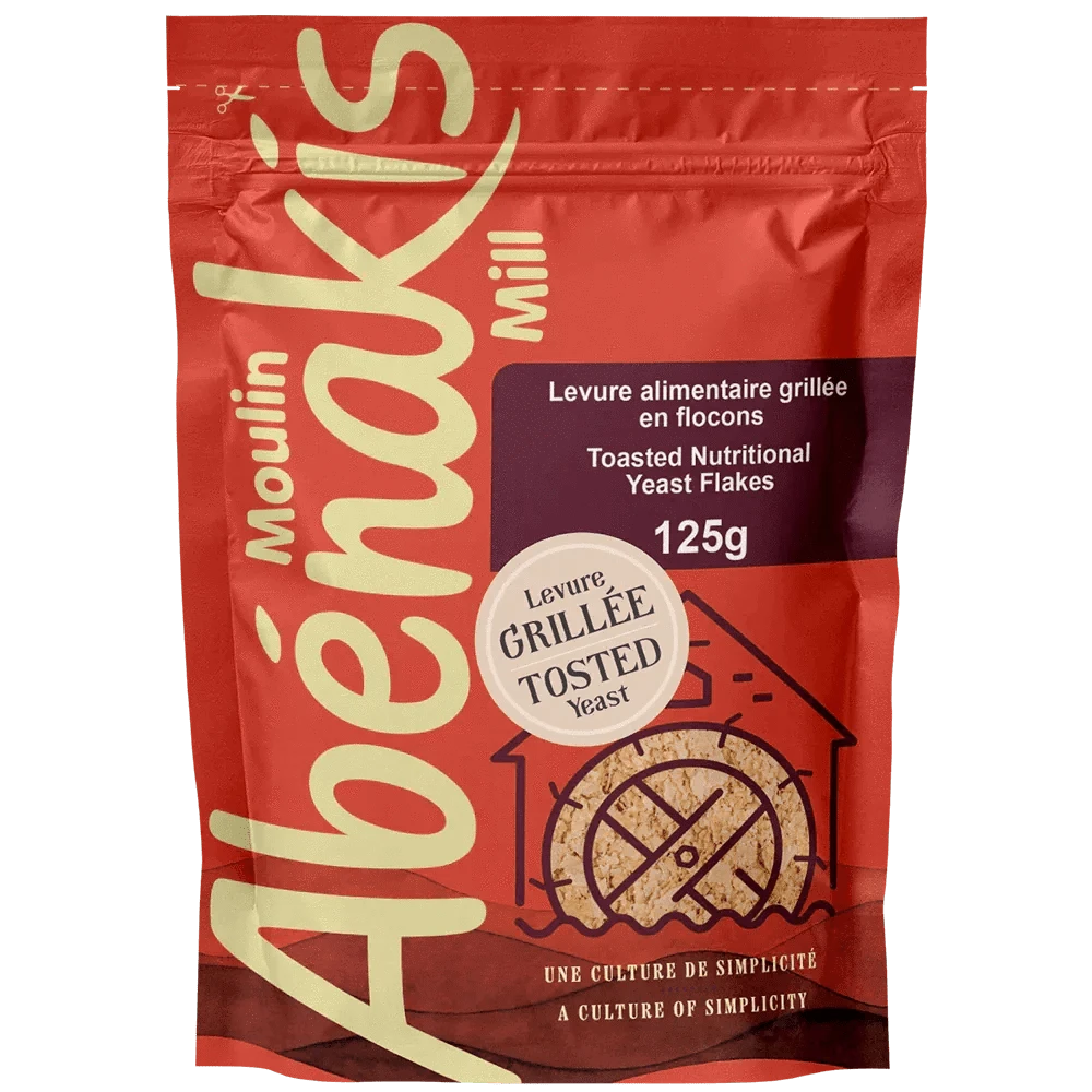 MOULIN AUX ABÉNAKIS Épicerie Levure inactive grillée en flocons 125g