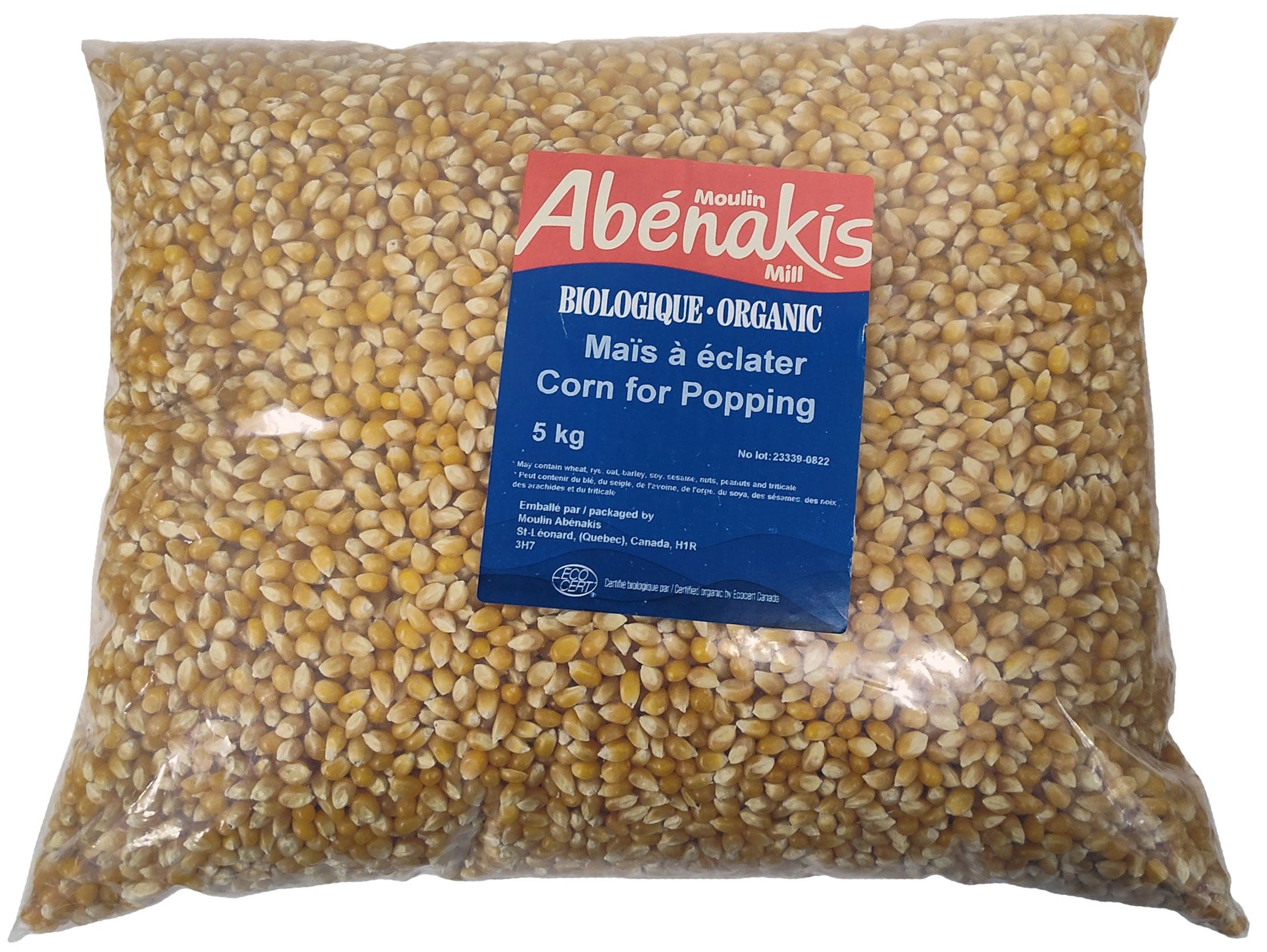 MOULIN AUX ABÉNAKIS Épicerie Maïs à éclater bio 5kg