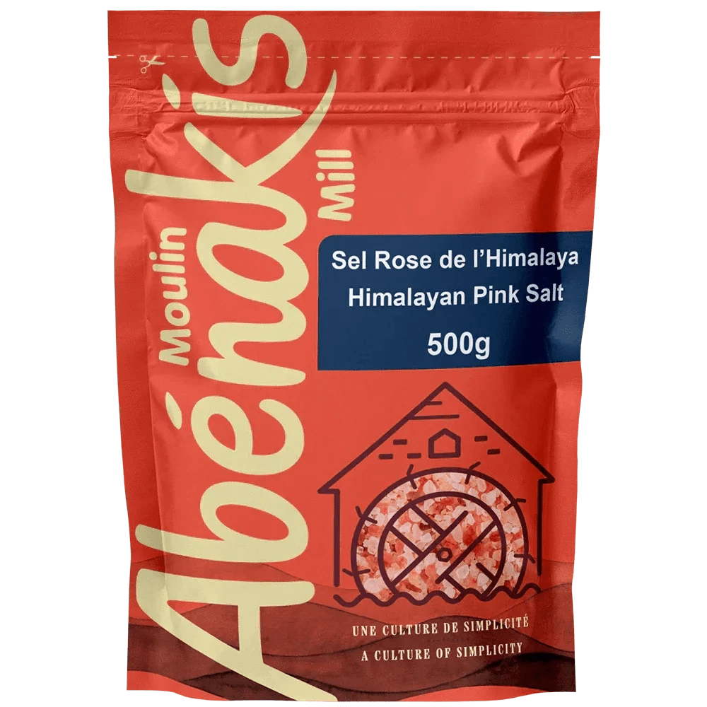 MOULIN AUX ABÉNAKIS Épicerie Sel rose de l'himalaya 500g