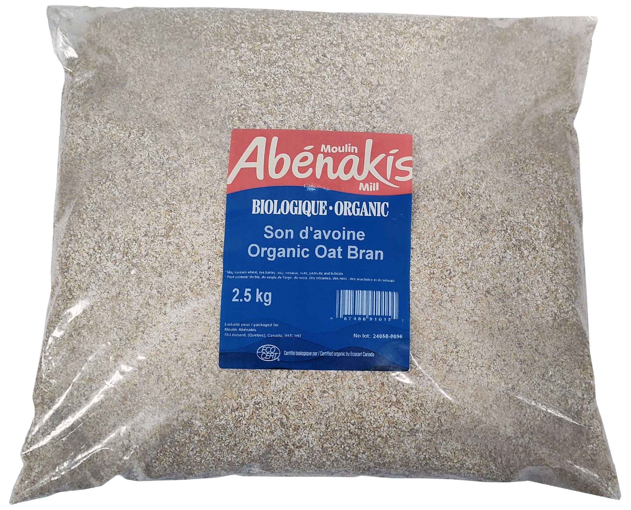 MOULIN AUX ABÉNAKIS Épicerie Son d'avoine bio 2,5kg