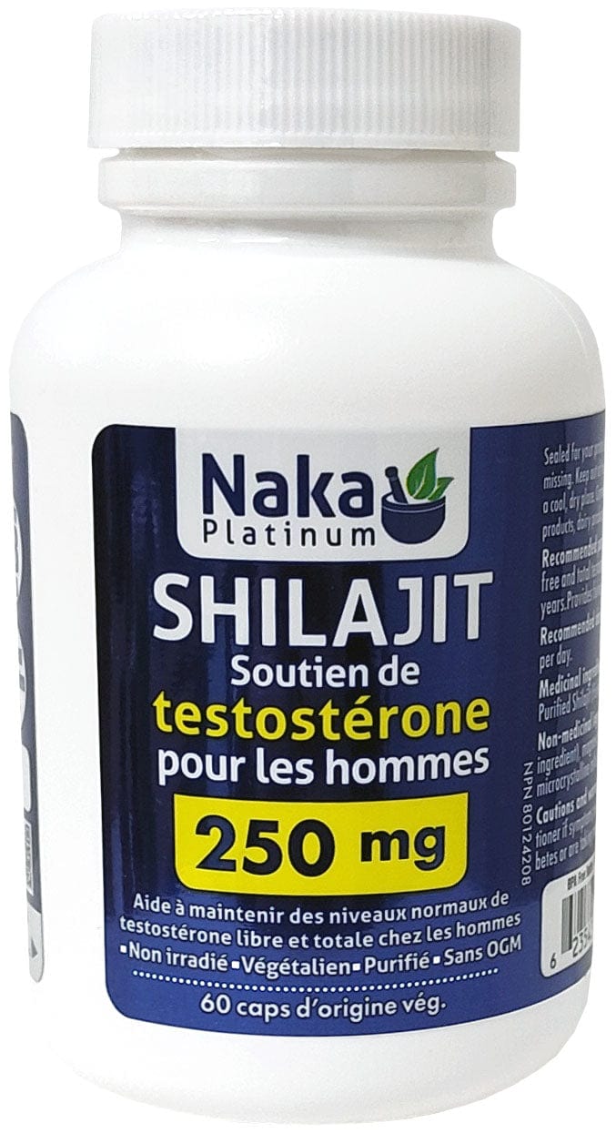 NAKA Suppléments Shilajit 250mg 60vcaps
