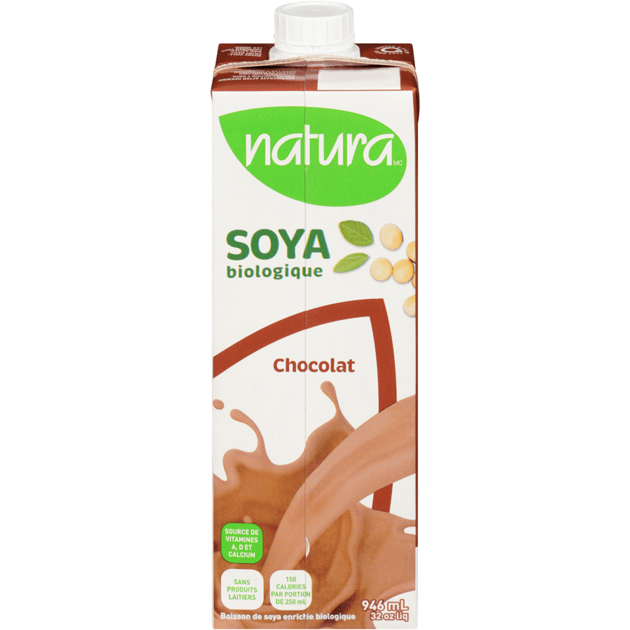 NATURA Épicerie Boisson soya chocolat biologique 946m