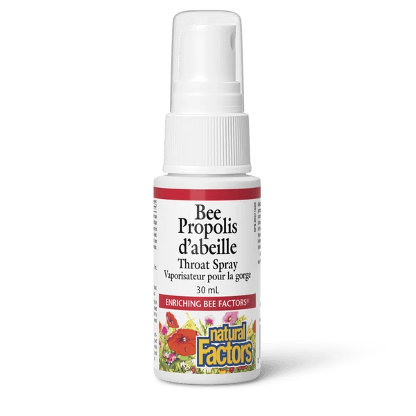 NATURAL FACTORS Suppléments Propolis d'abeilles vaporisateur gorge 30ml