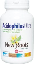 NEW ROOTS HERBAL Suppléments Acidophilus Ultra (11 milliards) 60vcaps