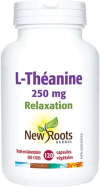 NEW ROOTS HERBAL Suppléments L-theanine 250mg 120caps
