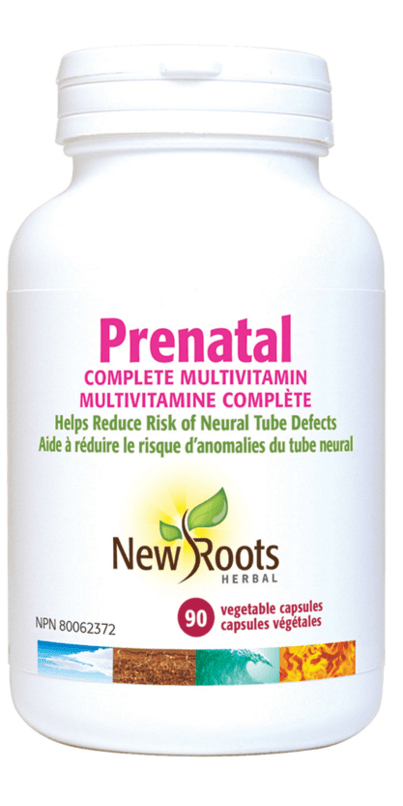 NEW ROOTS HERBAL Suppléments Multivitamines prénatal 90vcaps