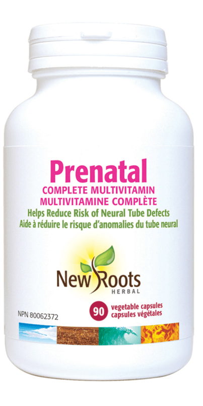 NEW ROOTS HERBAL Suppléments Multivitamines prénatal  90vcaps