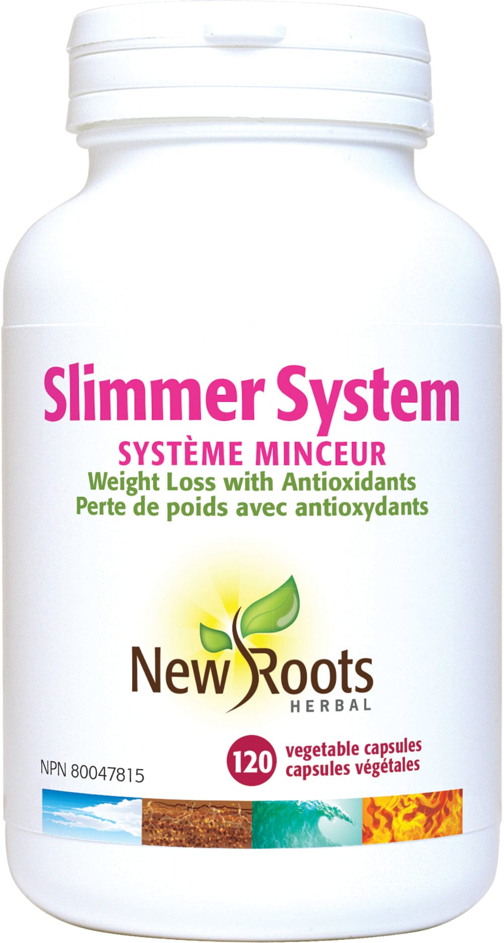 NEW ROOTS HERBAL Suppléments Système minceur (slimmer system) 120caps