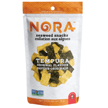 NORA Épicerie Collation aux algues tempura saveur originale 45g