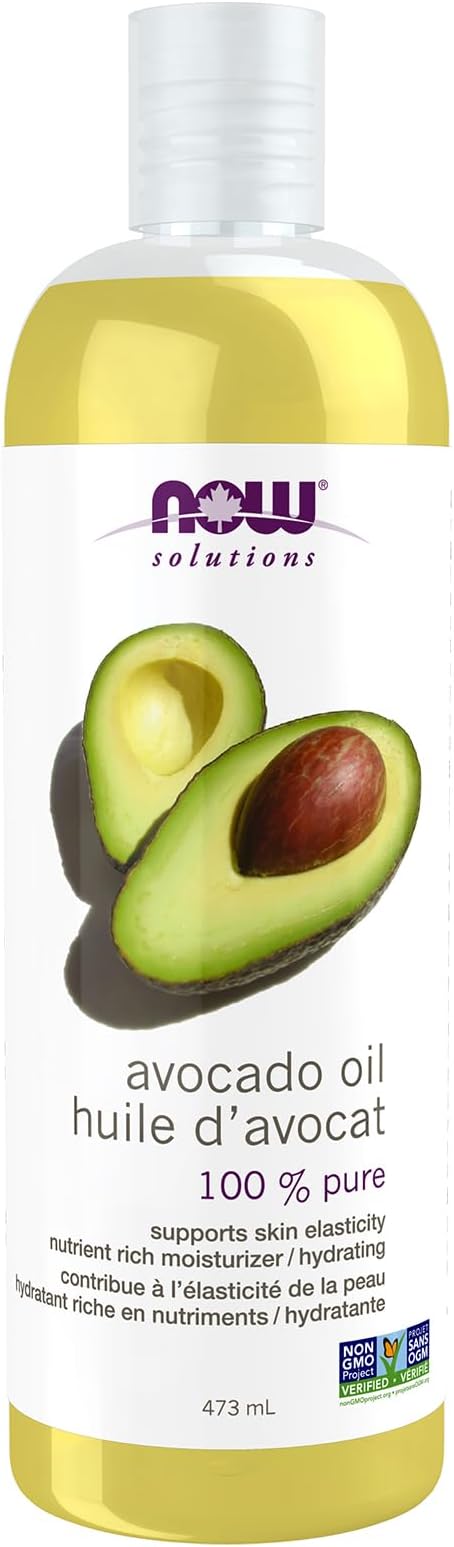 NOW Soins & Beauté Huile d'avocat 473ml