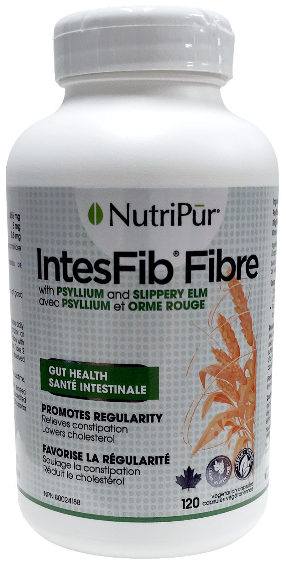 NUTRIPUR Suppléments Intesfib 120caps