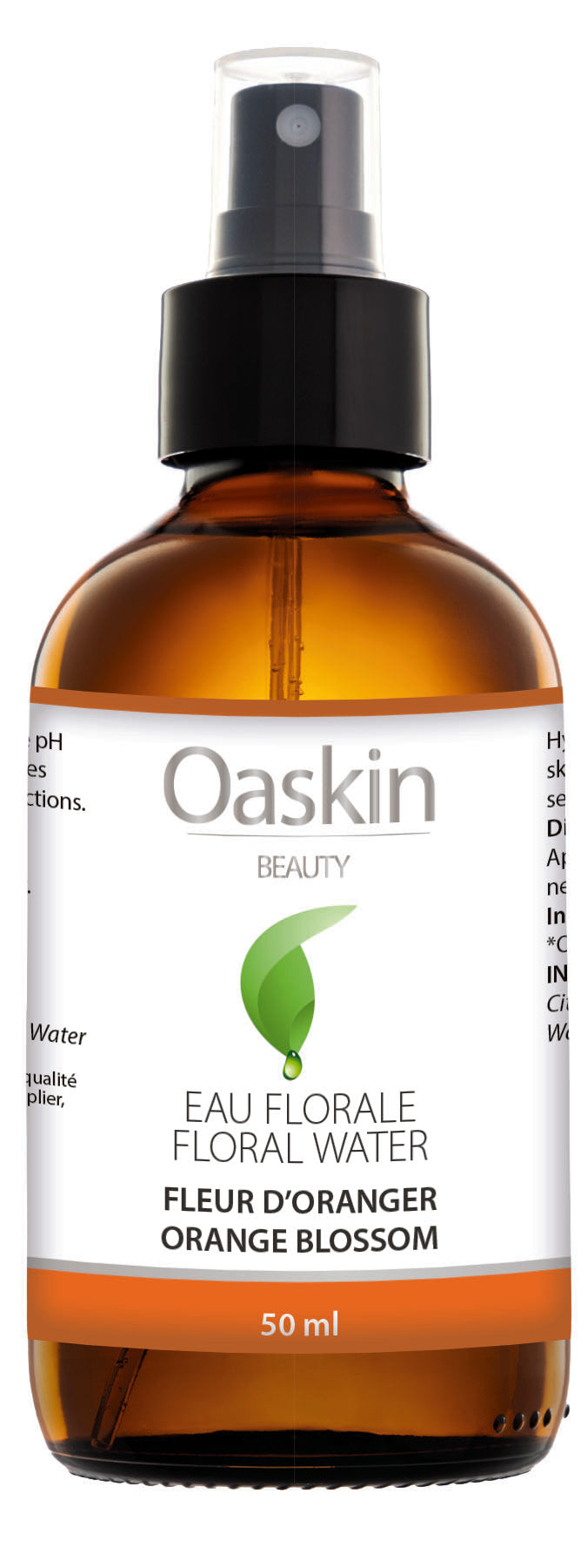 OASKIN BEAUTY Soins & Beauté Eau florale d'oranger 50ml