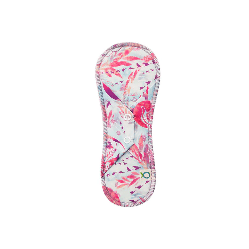 ÖKO CRÉATIONS Soins & Beauté Protège-dessous léger réutilisable (motif chasse galerie) 1un