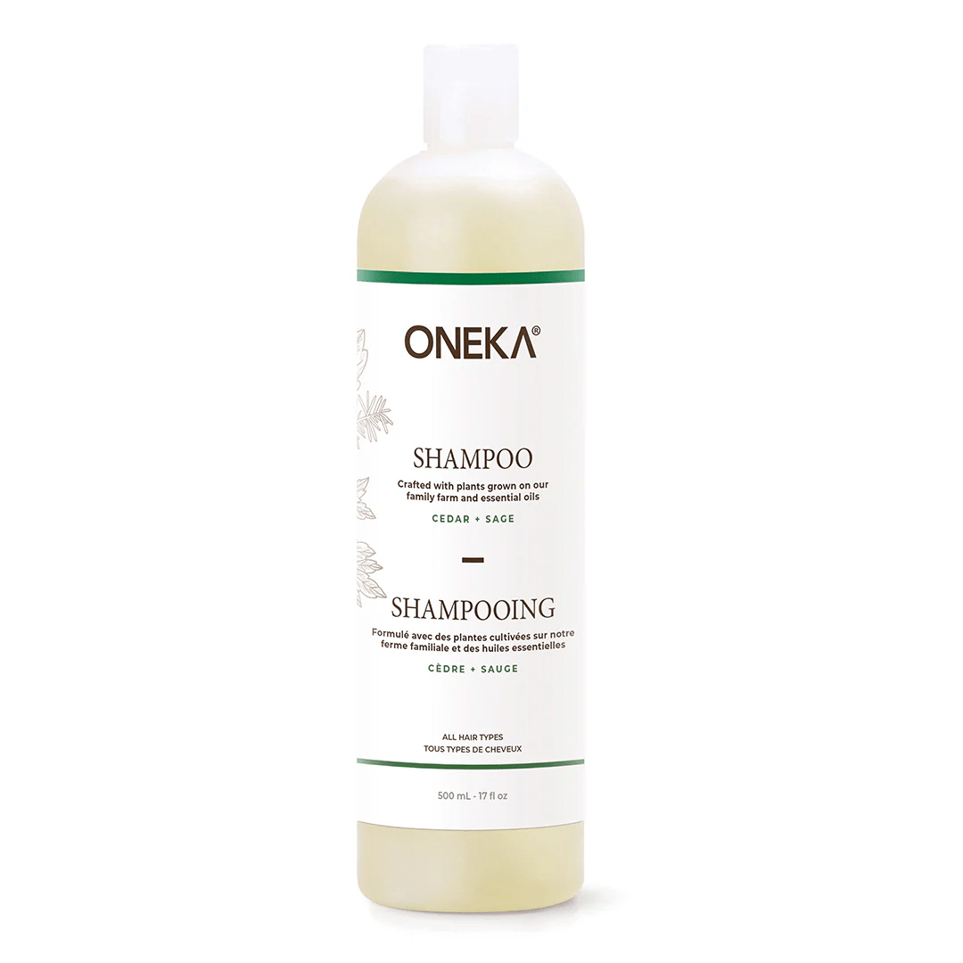 ONEKA Soins & beauté Shampooing cèdre et sauge 500ml