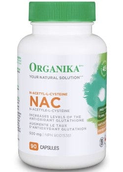ORGANIKA Suppléments NAC (n-acetyl-l-cystéine 500mg)  90caps