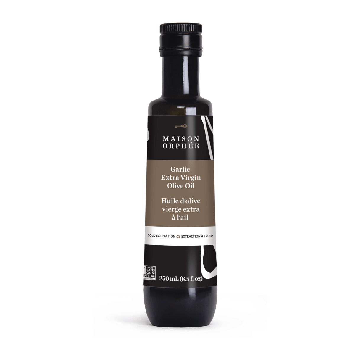 ORPHÉE Épicerie Huile d'olive vierge extra à l'ail 250ml