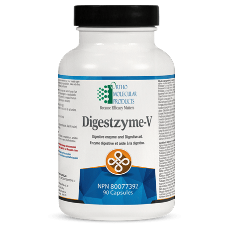 ORTHO MOLECULAR PRODUCTS Suppléments Digestzyme-V 90caps
DATE DE PÉREMPTION : 31 MAI 2026