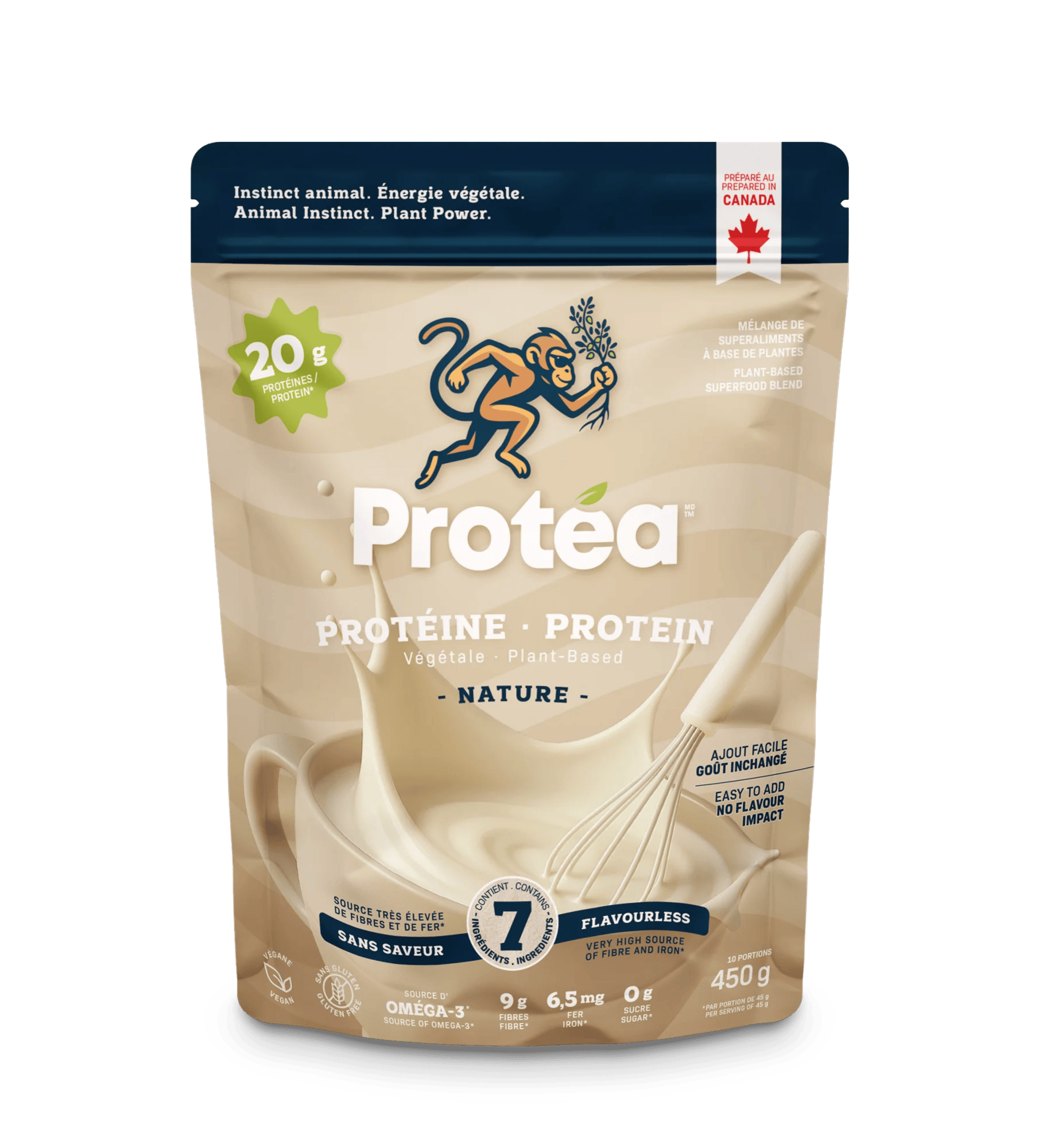 PROTÉA Suppléments Protéines (nature) 450g