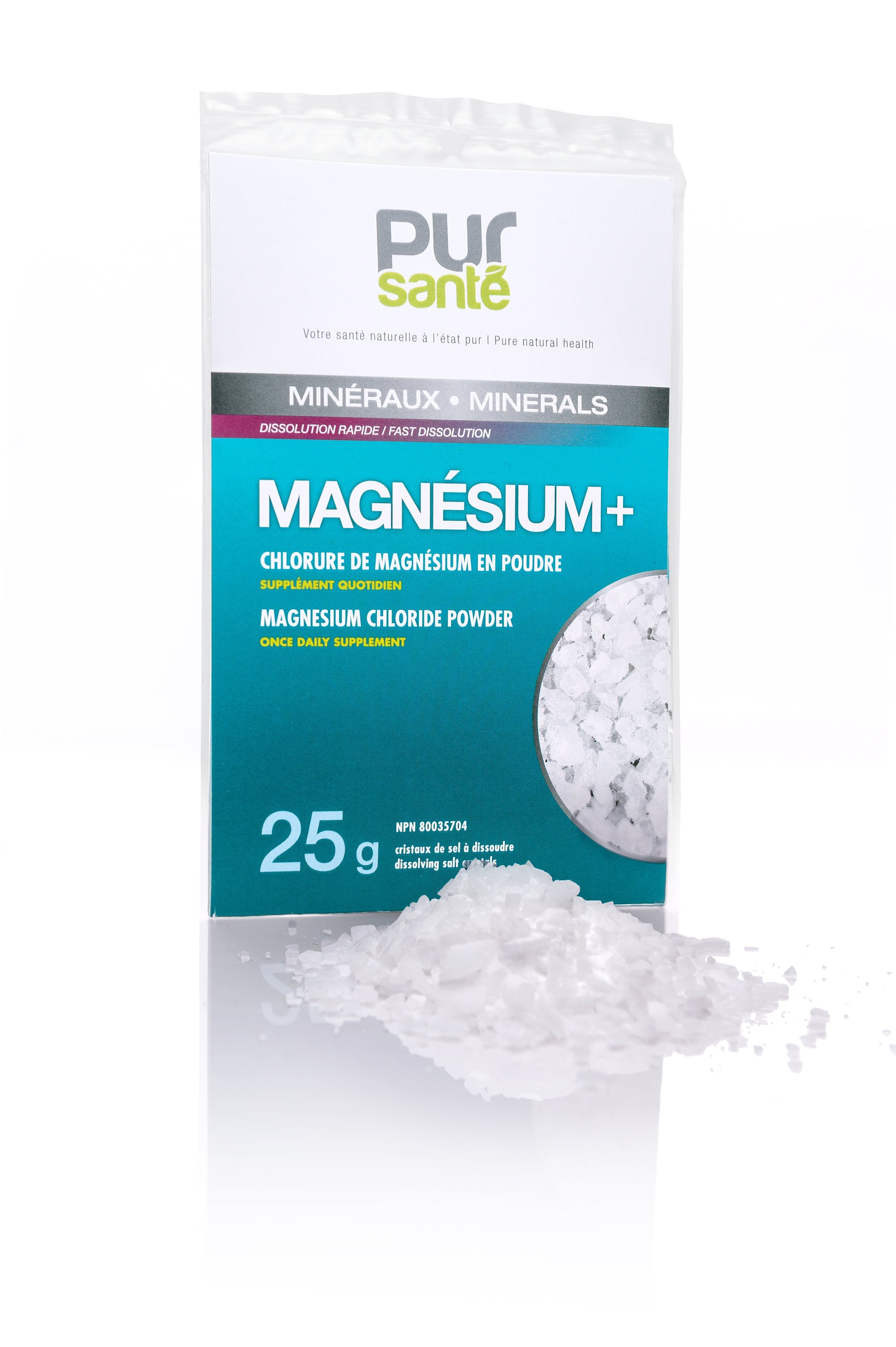 PUR-SANTÉ Suppléments Magnésium + (NPN80035704) 25g