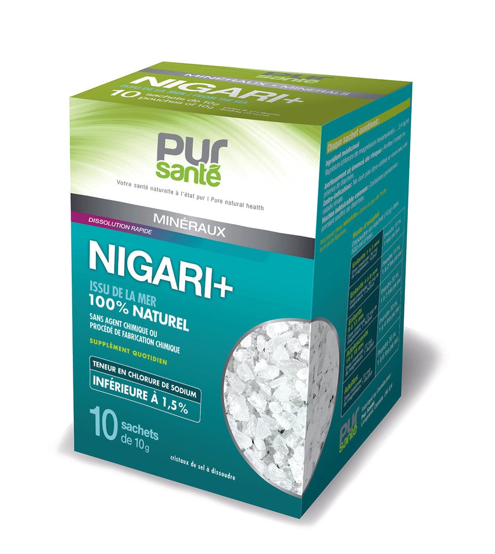PUR-SANTÉ Suppléments Nigari + (NPN80035705) 10x10g