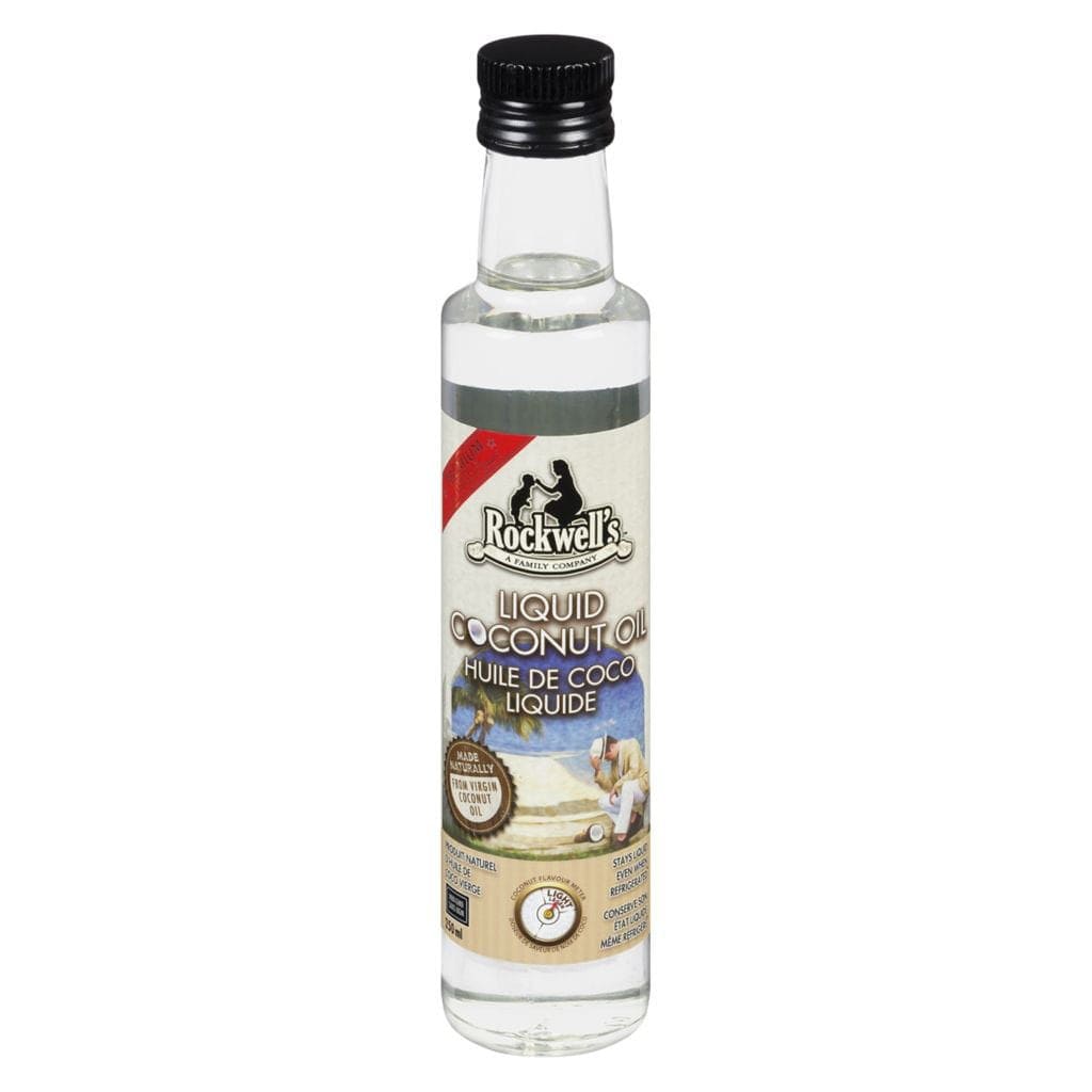 ROCKWELL'S Épicerie Huile noix coco liquide 250ml