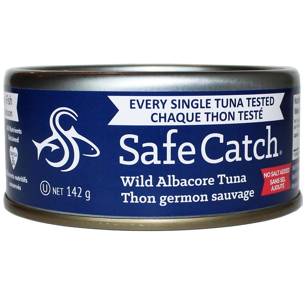 SAFE AND CATCH Épicerie Thon germon sauvage sans-sel 142g
