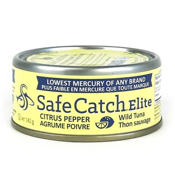 SAFE AND CATCH Épicerie Thon sauvage agrumes et poivre 142g